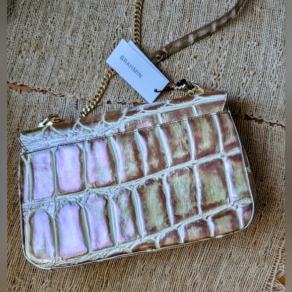 Brahmin • Rosalie Birch Nerina crossbody bag NWT
